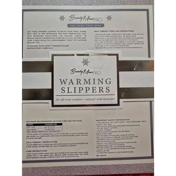 Beauty Muse Pro Warming Slippers - Picture 3 of 5